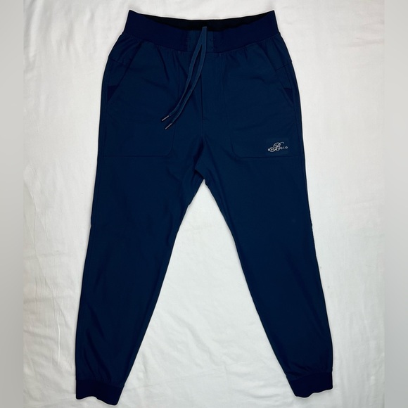lululemon athletica Other - Lululemon Bellagio Casino Mens ABC Jogger Pants Sz Medium Navy Blue Tapered B2